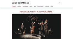 Desktop Screenshot of contrebrassens.com